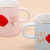 With Love Quoted Couple Mugs
